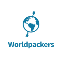 worldpackers logo who is a partner of the bropair